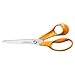Produktbild Fiskars Classic Universal-Heimwerkerschere, Rechtshändig, Gesamtlänge: 21 cm, Verbesserte Torx-Schraube und ergonomischerer Griff, Qualitätsstahl/Kunststoff, Orange, 1075034