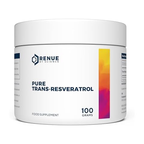 Renue By Science Pure Trans Resveratrol Powder for Longevity Cover