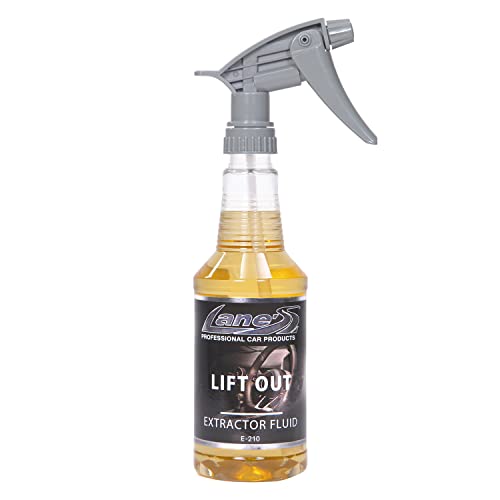LANE'S Carpet Cleaner Spray-Auto Carpet Cleaner, Non-Foaming Concentrated Spot Cleaner for Upholstery and Carpet, Deep Clean and Powerful Extractor Fluid (16 Oz)