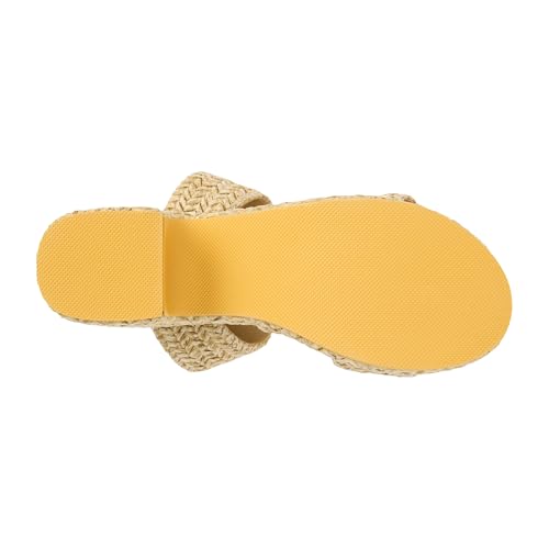 Image of BEACH by Matisse Womens Gem Platform Block Casual Sandals Casual High Heel 3 inch & Up - Off White