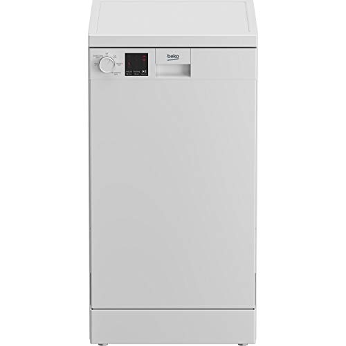 Beko DVS05C20W Slimline Dishwasher - White - 10 Place Settings (Pack Of 1)