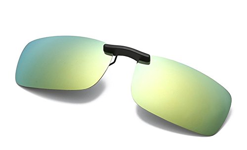Preisvergleich Produktbild DAUCO polarisierte Sonnenbrille für Brillenträger Überzieh-Sonnenbrille mit Brillen-Etui für Herren und Damen Sonnenbrillen-Clip