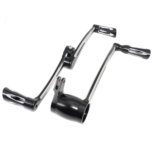 Levier de changement de vitesse double et bras de frein Harley Touring