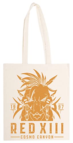 Kwantees Red Xiii Bolso Totebag Ecológico Unisex Beige Kwantees Red Xiii Bolso Totebag Ecológico Unisex Beige