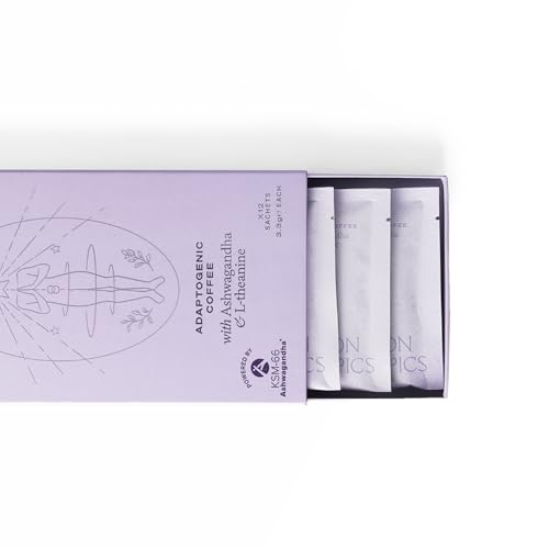 London Nootropics - Zen - Adaptogenic Mushroom Coffee with Ashwagandha & L-theanine - 12 Sachets