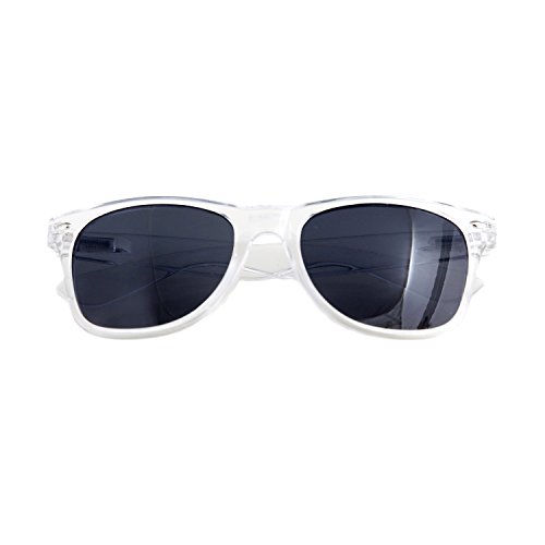 Sunglasses Classic Clear Frame Horn Rimmed Eyewear Classic Retro 80's3