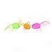 Ireav Soft Rubber Gold Fish - 50 Pieces Small Goldfish Bath Toy Christmas Birthday Party Kids Toy Plastic Simulation Small Goldfish