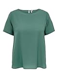 Only CARMAKOMA Camiseta Carvica Life SS Top WVN Noos para Mujer, Bálsamo Verde, 50 Grande