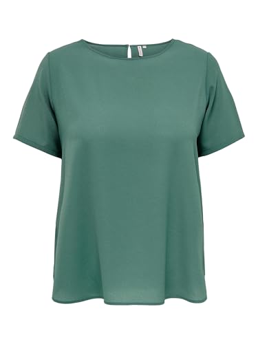 ONLY CARMAKOMA Damen Carvica Top Wvn Noos Bluse Balsam Green 50 Große Größen EU