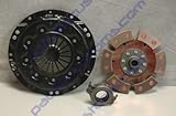 H.D. 200mm Clutch Kit Kennedy Stage 3 Pressure Plate, 6 Puck Disc, And Late Throw Out Bearing