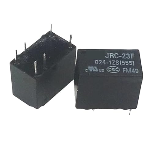 Relé de 24 V CC JRC-024-1ZS interruptor electromecánico de 6 terminales para PCB 2