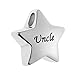 Produktbild Harilla Family Star Cremation Urn Anhänger Charms Für Ash Personalized Charm Anhänger - Onkel