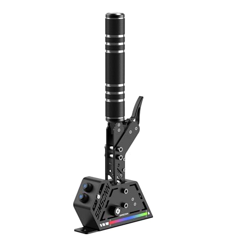 SIMSONN SQ Pro Racing Simulator Sequential Shifter Sim Racing Shifter High-precision Hall Sensor (20 CM Handle)