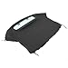 JMTAAT Convertible Soft Top Compatible with 2003-2009 Nissan 350Z, Black Color with Clear Heated Glass Window, Sailcloth Vinyl Soft Roof Replacement