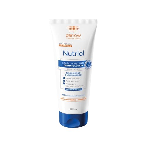 Darrow Nutriol Hidratante Sem Perfume 200Ml Nova Fórmula -