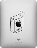 Apple Juice Box Funny Cute Decal Sticker for Apple ipad 2 3 4 Tablet