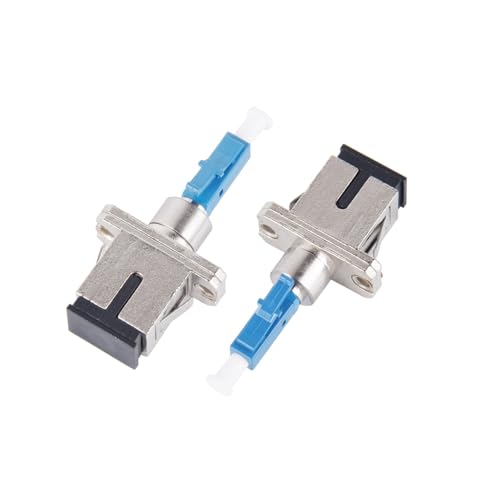 Adaptateur fibre optique UPC FC LC SC ST monomode mâle vers femelle lot de 5