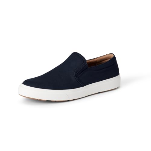 Image of Amazon Essentials Men's Canvas Slip-on Sneakers | Casual Shoes