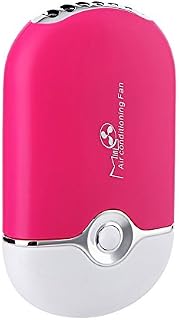 ThreeH Portable Mini Personal Fan Handheld USB Rechargeable Bladeless Air Conditioner Mute Electric