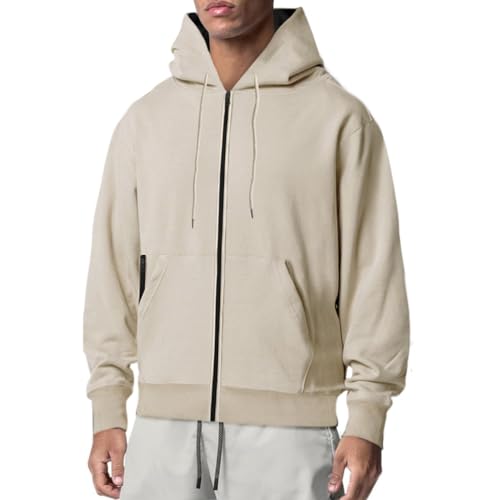 Sweatshirt hoody homme regular fit pour éviter le froid de la mi-saison