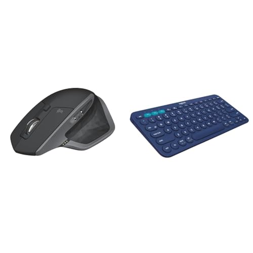 Image of Logitech MX Master 2S Bluetooth Edition Wireless Mouse, Multi-Surface, Hyper-Fast Scrolling, Ergonom