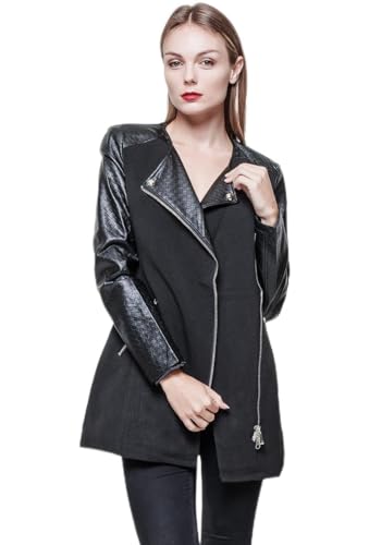 Blazer femme noir M : veste de tailleur aux finitions soignées et tombé impeccable