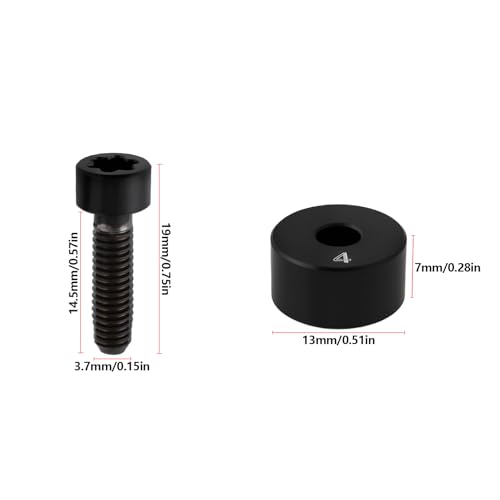 Be In Your Mind 4g Golf Weight Screw Club Weight Compatible with Taylormade Qi10 Qi10 Max Qi10 Tour UT Black