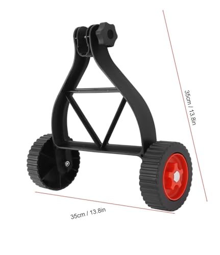 Roues de support de coupe-herbe robuste accessoire réglable 23 28mm