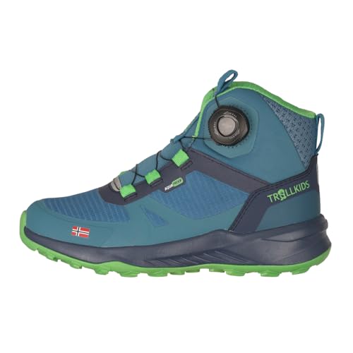 Trollkids Kids Trollfjord Hiker Mid XT 35, Dark Marine