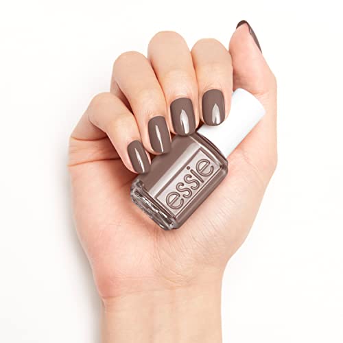 Essie Nail Polish, Glossy Shine Finish, Chinchilly, 0.46 Ounces (Packaging May Vary) Granite Gray #TOP7