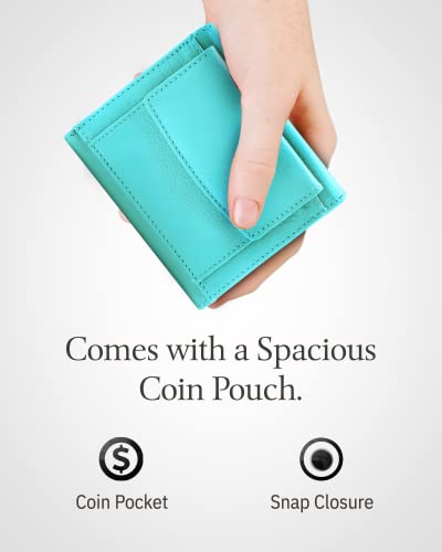 Access Denied Real Leather Small Wallets For Women - Compact Ladies Credit Card Holder With Coin Purse Rfid Holiday Gifts For Her #TOP3