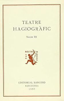Paperback Teatre Hagiografic VOLUM III [Catalan] Book