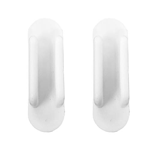 DIWARO.® | 2er Set Endstabgleiter | 35mm x 14mm | weiß | Kunststoff | für Endleiste, Endschiene, Winkelendschiene | Rolladenpanzer, Jalousie, Rollo