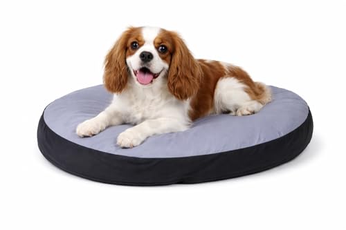 Karlie 60058 Kissen oval L: 60 cm B: 50 cm H: 8 cm grau-schwarz