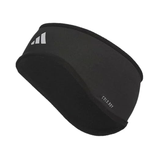 adidas Alphaskin Headband – Performance Workout Ear & Sweat Band, Black/Silver Reflective F23, one_Size