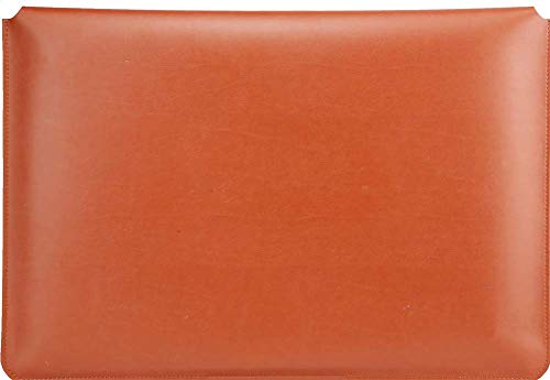 【SwitchEasy】 MacBook Pro 16 / MacBookPro 15 対応 ケース レザー カバー スタンド 機能付き スリーブ 型 収納 ソフト 革 ケース 持ち運び アクセサリー [ MacBookPro マックブック プロ マックブックプロ 16インチ / 15インチ 対応 ] EasyStand サドルブラウン