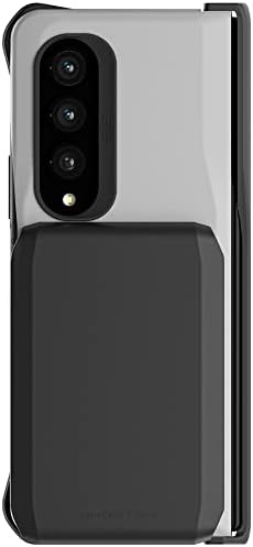 Ghostek EXEC Galaxy Fold4 Wallet Case with Detachable Magnetic Credit Card Holder and Hinge Protection Supports Wireless Charging Phone Cover Designed for 2022 Samsung Galaxy Z Fold 4 (7.6inch) (Gray)