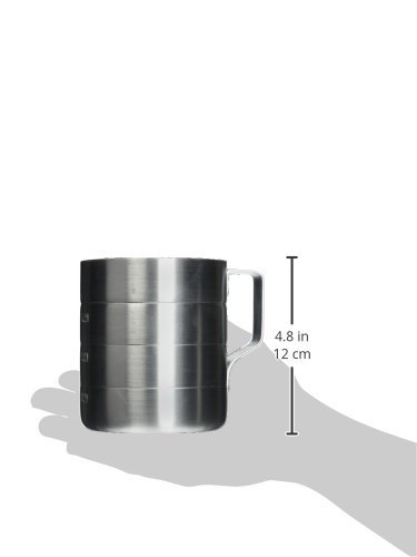 Crestware 1-Quart Aluminum Dry Measures #TOP2