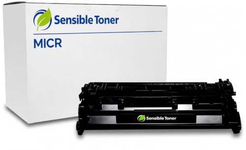 Sensible Toner Replacement for HP CF258A, 58A MICR Toner Cartridge W/ Chip for HP Laser Printers M404 M406 M428 M404n, M404dn, M404dw, M406dn, MFP M428fdn, M428dw, M428fdw MFP M430 3,000 Pages
