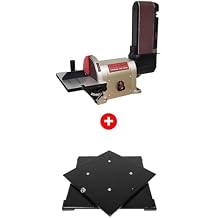 BUCKTOOL 3/4HP 4x36 in Belt and 8 in Disc Sander & Rotating Base Belt Sander Accessories