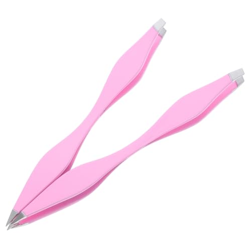 FRCOLOR 2 pièces Pince à Épiler Double Embout Acier Inoxydable Outils Multifonctions pour...