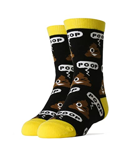 Image of Kids Novelty Funny Cute Crew Socks, Crazy Silly Cool Cotton Dress Socks for Boys and Girls
