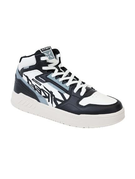 XTEP Mens Skateboarding Sneakers with TPU High Fashion - Non-Marking Sole & Multicolor Font Elegance. (B0CTMMFF57) Amazon Price History, Amazon Price Tracker
