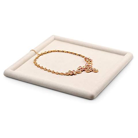 Papten Microfiber Jewelry Organizer Tray Cover
