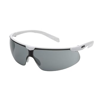 Deltaplus WELSG62GAF Helium 20 Lens Safety Glasses, Gray, Anti-Fog Coating, Lightweight Polycarbonate Frame and Lens, ANSI, Fit for Construction, Industrial, and General Eye Protection