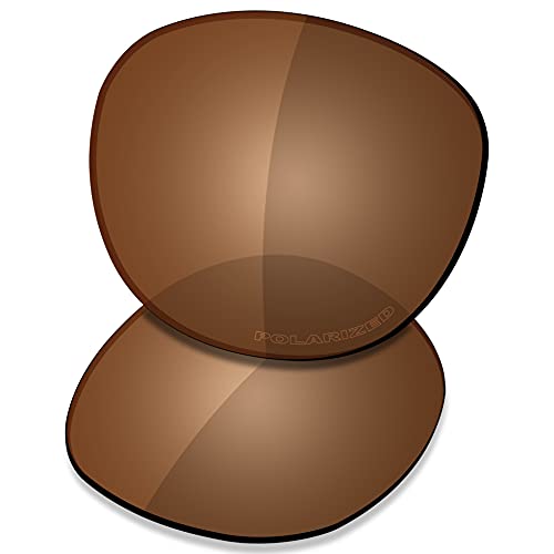Image of SAUCER Premium Replacement Lenses for Oakley Latch OO9265 (Asian Fit) OO9349 | UV400 Protection, Anti-Scratch, Precise Fit & Enhanced Clarity Sunglasses High Defense - Amber Brown Polarized