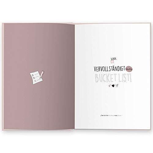 CUPCAKES & KISSES® Bucket List libro per le