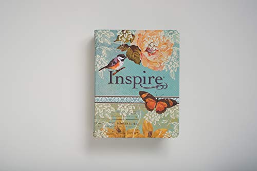 Tyndale NLT Inspire Bible, The Bible for Creative Journaling, Vintage Blue/Cream - Image 13