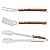Tramontina 3 Piece Stainless Steel BBQ Tool Set