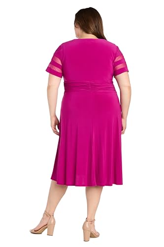 Image of R&M Richards Women's Allegra Cascade Dress